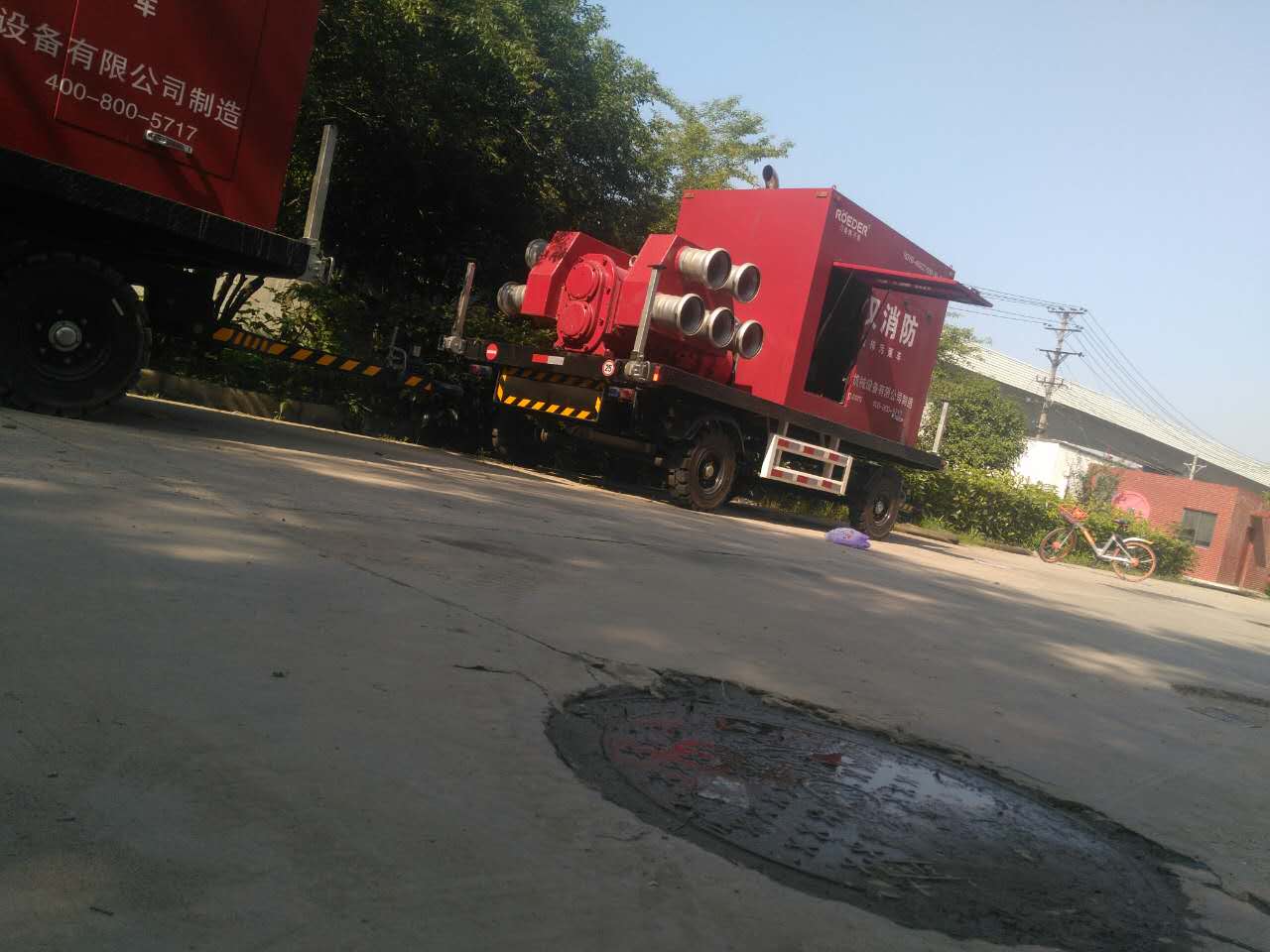 武漢移動(dòng)泵車應(yīng)用圖片 武漢移動(dòng)泵車應(yīng)用圖片